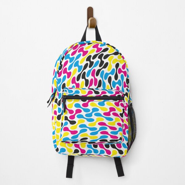 Item preview, CMYK Twisted Metaballs Pattern (White) designed and sold by John Uttley.
