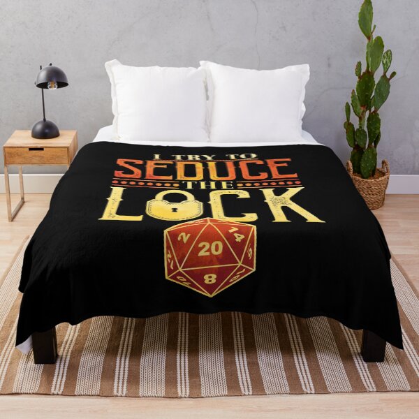 Item preview, I Try To Seduce The Lock designed and sold by D20Tees.