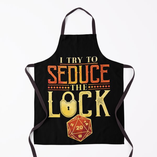 Item preview, I Try To Seduce The Lock designed and sold by D20Tees.