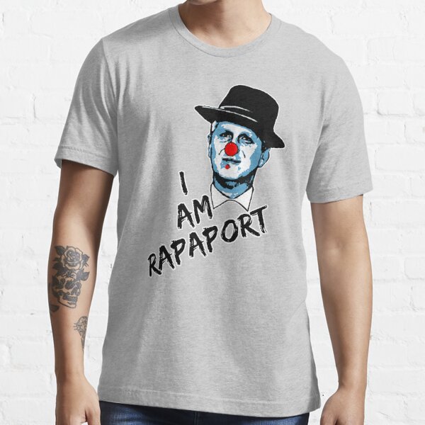 lur reparatøren spade Michael Rapaport Clown | Michael Rapaport Clown | I AM Rapaport" Essential T -Shirt for Sale by NewDayDesigns | Redbubble