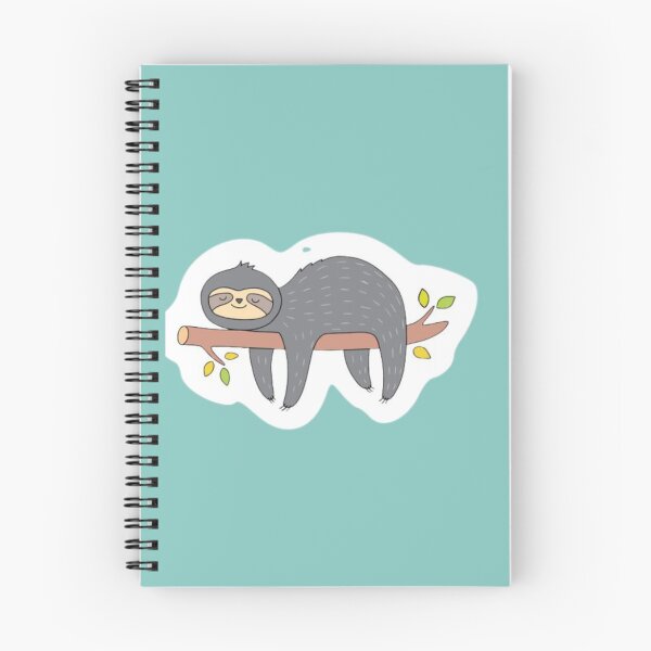 Item preview, cute sloth sleeping designed and sold by tania ochieng.
