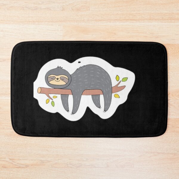 Item preview, cute sloth sleeping designed and sold by tania ochieng.