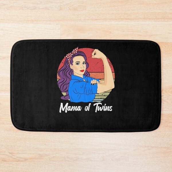Item preview, Mama of Twins Vintage Mother’s Day Women Retro Sunset designed and sold by ZNOVANNA.