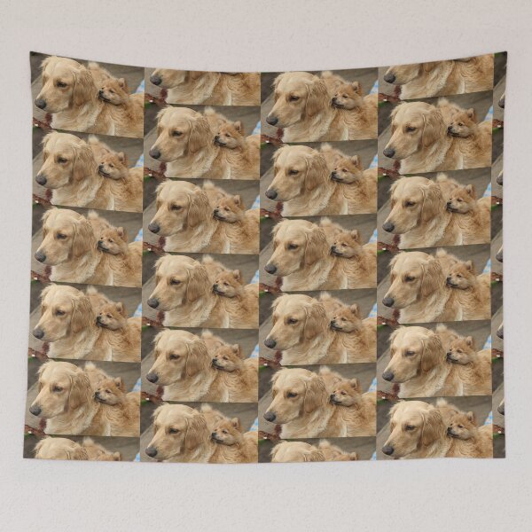Item preview,  Bella & Kai (pom & golden pups) designed and sold by Fluffycat2020.