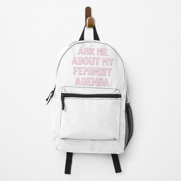 Item preview, ASK ME ABOUT MY FEMINIST AGENDA designed and sold by wilder-mind.