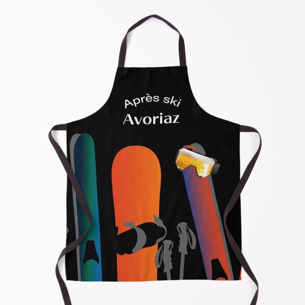 Item preview, Apres ski Avoriaz illustration, Portes du soleil, Alps France designed and sold by leewarddesign.