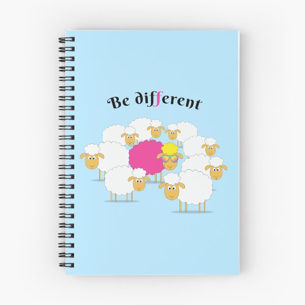 Item preview, Be Different Funny Sheep designed and sold by dass-art.