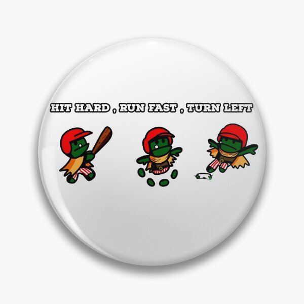 Item preview, Hit Hard, Run Fast, Turn Left Goblin by niiyooon designed and sold by Niiyoon's Designs.