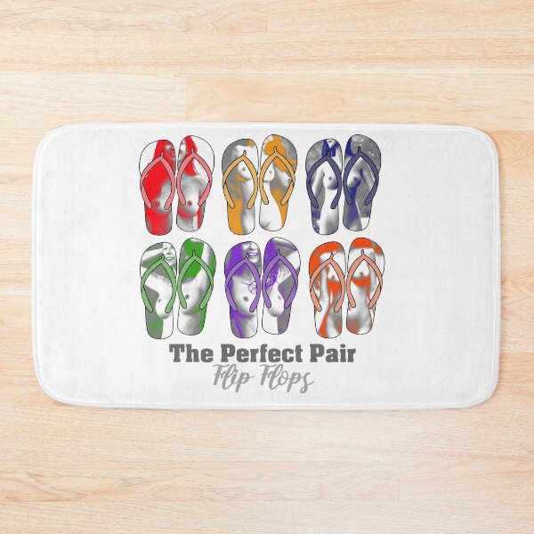 Artikelvorschau, Das perfekte Paar Flip Flops Naturist Nudist Lifestyle entworfen und verkauft von NaturistGifts.
