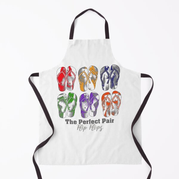 Item preview, The Perfect Pair Flip Flops Naturist Nudist Lifestyle designed and sold by NaturistGifts.
