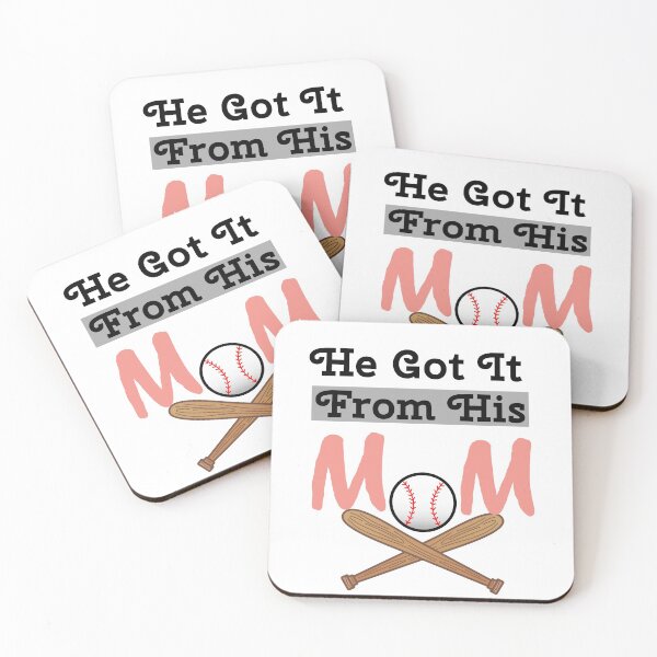 Item preview, He Got It From His Mom designed and sold by ThinkAndReflect.