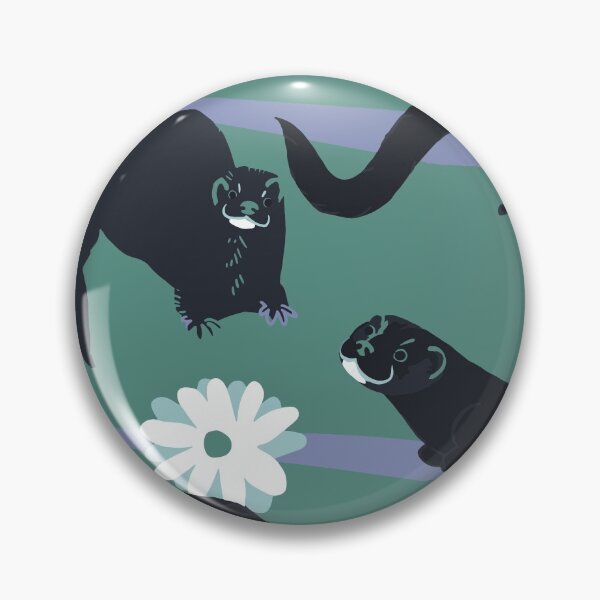 Item preview, Mink teal vectorial designed and sold by EskTuulispaa.