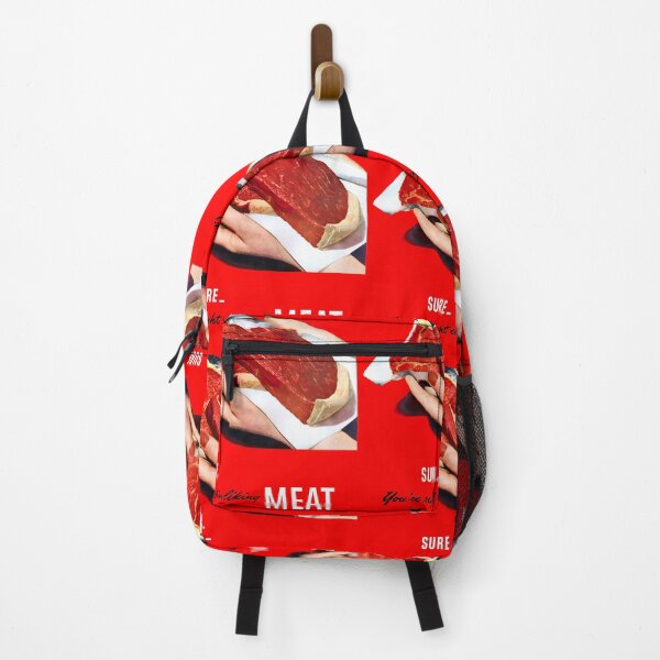 Item preview, YOU'RE RIGHT IN LIKING MEAT! designed and sold by ThrowbackAds.