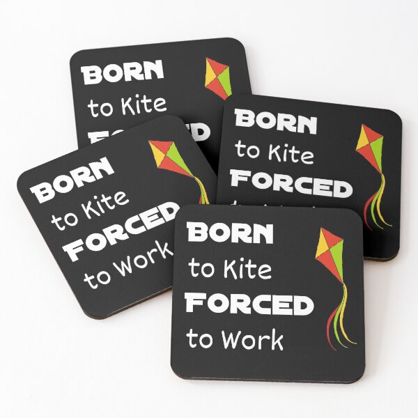 Item preview, Born to Kite Forced to Work designed and sold by CreativeBel.