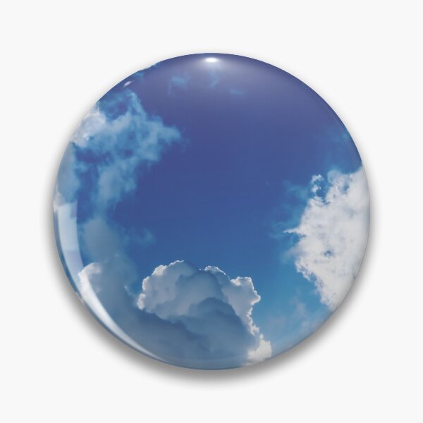Aperçu de l'œuvre Nuages blancs et bleus créée et vendue par Fluentco.