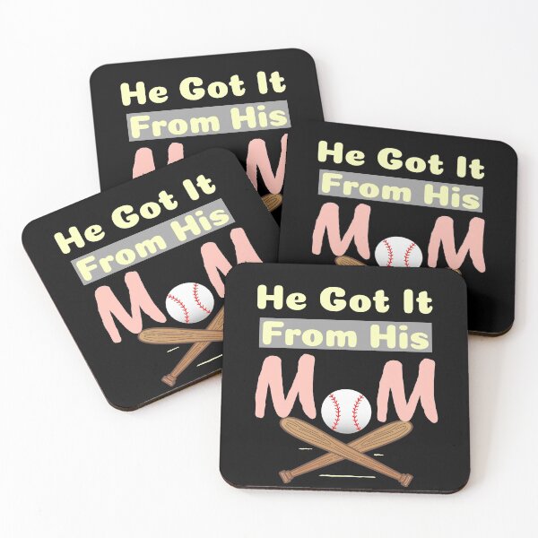 Item preview, Copy of He Got It From His Mom designed and sold by ThinkAndReflect.