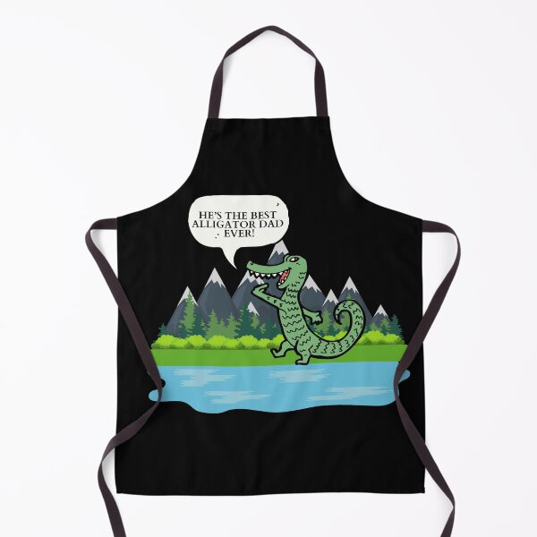 Item preview, Best Alligator Dad Ever designed and sold by Imemewell.