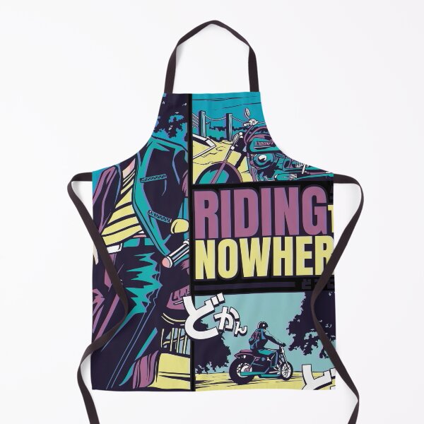 Item preview, Riding Nowhere, Japanese Anime Vaporwave Style Design designed and sold by Singhe Design.