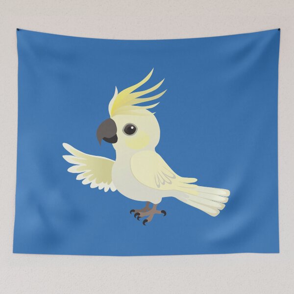 Item preview, Cute Sulphur crested cockatoo designed and sold by Bwiselizzy.