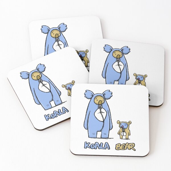 Item preview, Koala and Bear in Costumes designed and sold by eddcross.