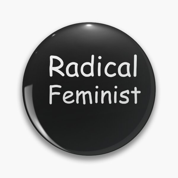 Item preview, RADICAL FEMINIST WOMAN POWER WHITE TYPE FUNNY QUOTE designed and sold by unique things.