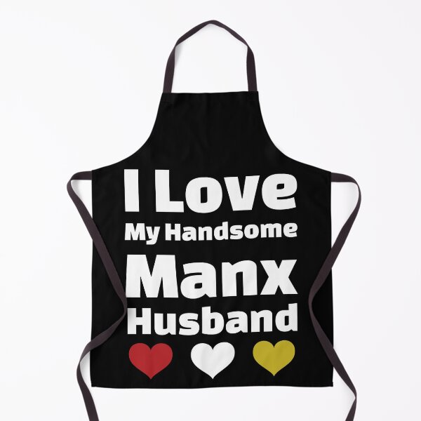 Artikelvorschau, Ich liebe meinen hübschen Manx-Ehemann - Manx-Ehemann entworfen und verkauft von DiceNLDesigns.