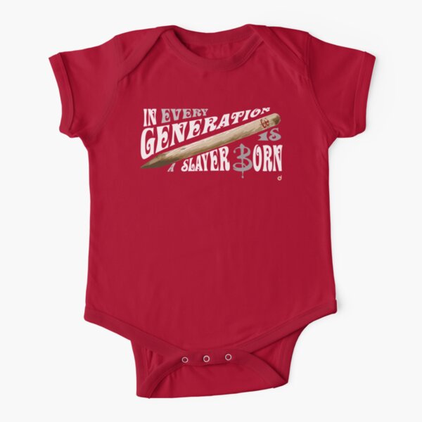 Vampire Slayer motto Short Sleeve Baby One-Piece