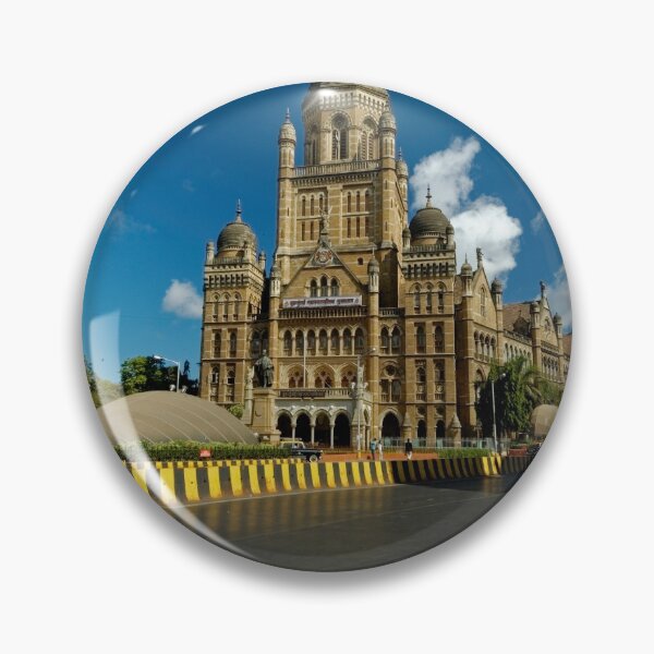 Item preview, BMC municipal headquarter building, India, beautiful clear weather, modern art, wall art, print, personalised gifts, custom printed gifts, photo designed and sold by CameraDesign.