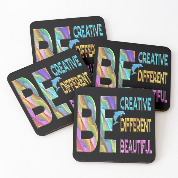 Item preview, BE CREATIVE BE DIFFERENT BE BEAUTIFUL - GREAT MOTIVATIONAL QUOTE designed and sold by Ralek.