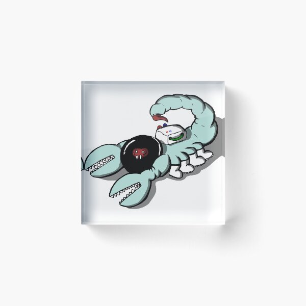 Space Scorpion Acrylic Block