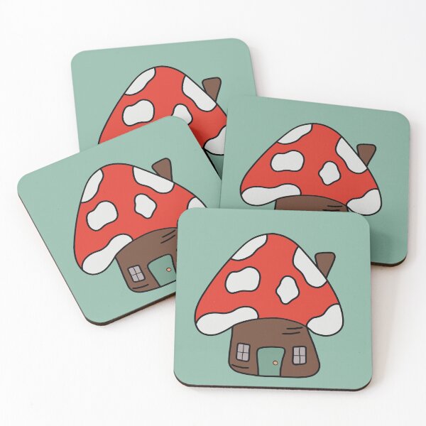 Item preview, Fairy Toadstool House; Mushroom House designed and sold by WoollyOrbit2000.
