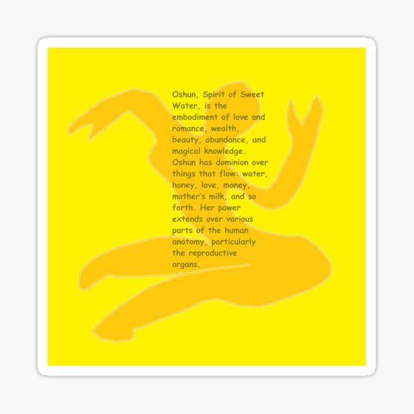 oshun Sticker