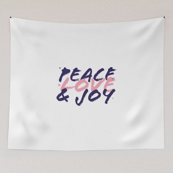 Item preview, PEACE LOVE & JOY designed and sold by IswaryaSankar.