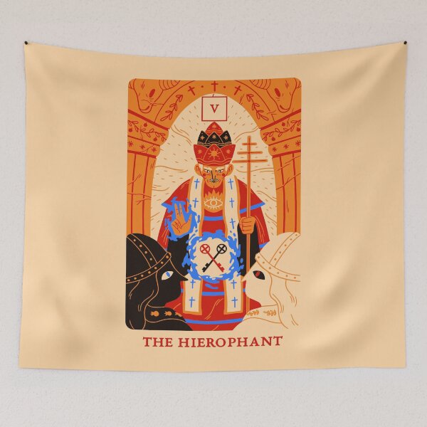 Item preview, The Hierophant (V) designed and sold by Artisan-Gallery.