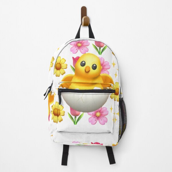 Item preview, Cute floral chicken chick Emoji Easter designed and sold by ICRainbowMoons.