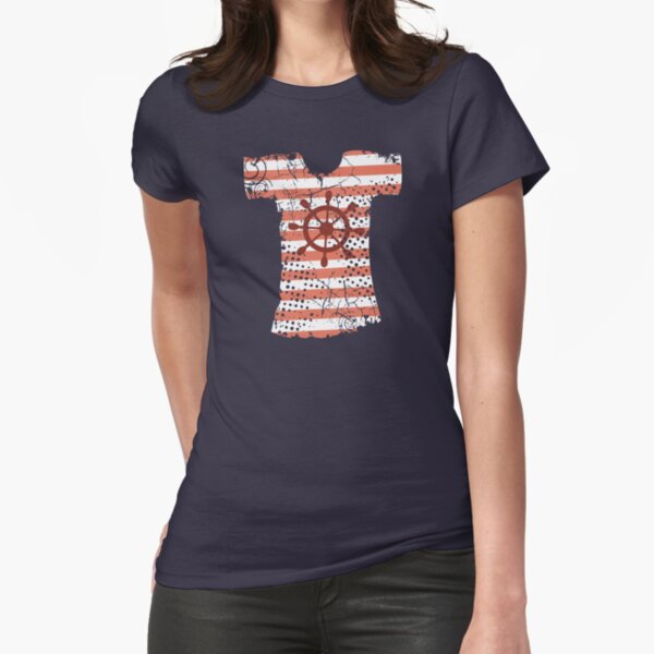 Item preview, Hipster Americana nautical grunge t-shirt boat wheel designed and sold by BigMRanch.
