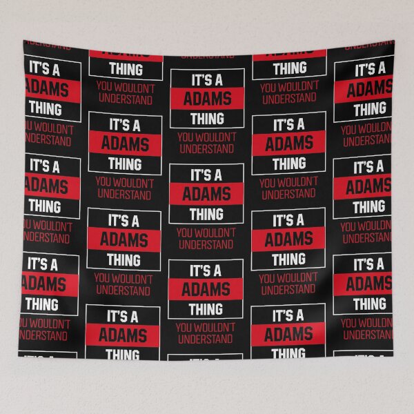 Item preview, It's Adams Thing - Family Name Gift designed and sold by DiogoCalheiros.
