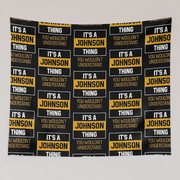 Item preview, It's Johnson Thing - Family Name Gift designed and sold by DiogoCalheiros.