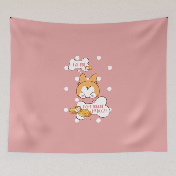 Item preview, Corgi Fat Boi dont touch my nugz! designed and sold by NebuCrossing.