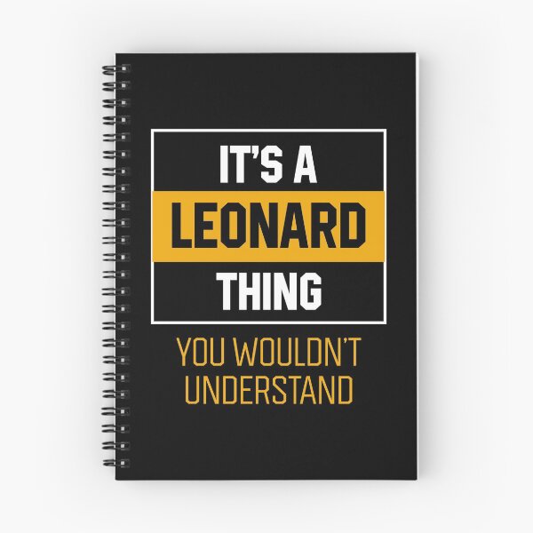 Item preview, It's Leonard Thing - Family Name Gift designed and sold by DiogoCalheiros.