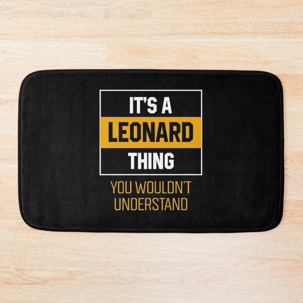 Item preview, It's Leonard Thing - Family Name Gift designed and sold by DiogoCalheiros.