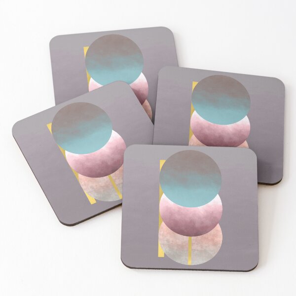 Item preview, Abstract Watercolour Geometric Circles designed and sold by BilgePaksoylu.