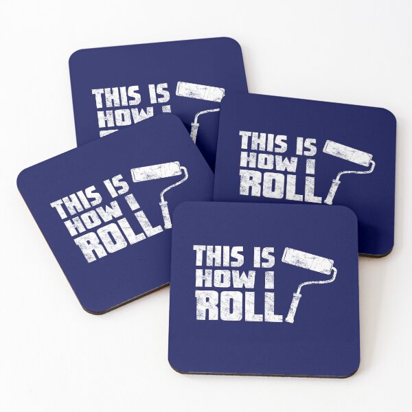 Item preview, This Is How I Roll - Professional Painter Distressed Design designed and sold by niftee.