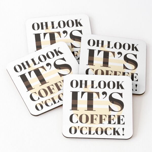 Item preview, Oh look it's Coffee o Clock designed and sold by LadyBee86.