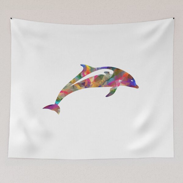 Item preview, Tie Dye Dolphin designed and sold by Artsy Aura ⭐⭐⭐⭐⭐  .
