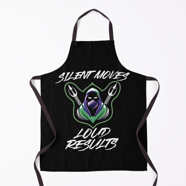 Item preview, Silent Moves Loud Resuts - Motivational and Inspirational Gift designed and sold by hyggekrog.