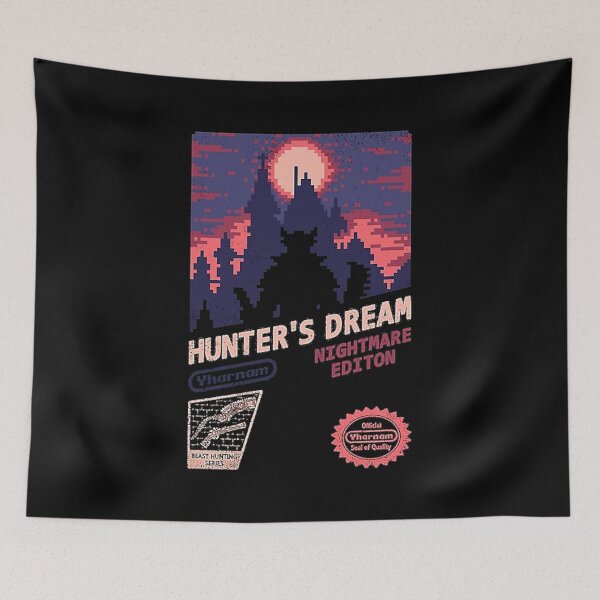 Item preview, Retro Bloodborne Hunter's Dream Nightmare Edition designed and sold by GildaSekiroTees.