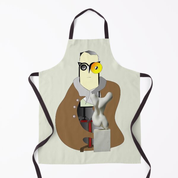 Item preview, Owl as artist (H. A. Maler, sculptor) Puzzling? designed and sold by Paszkan.