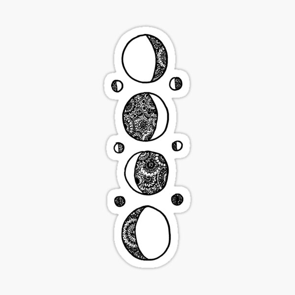 moons Sticker