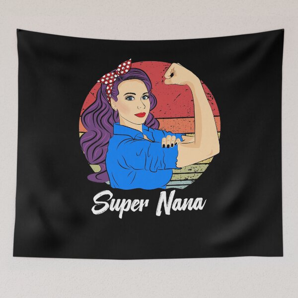 Item preview, Super Nana Retro Sunset Vintage designed and sold by ZNOVANNA.